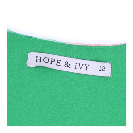 Dress Wrap green watercolour
