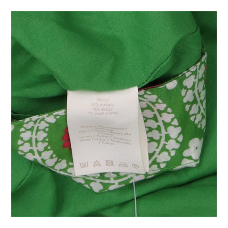 Sleeveless Green Woven Dress