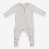Grey Striped Sleepsuit - Seed Heritage
