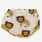 Bummies Cream Lion Print