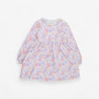 Lavender Floral Jumper Dress 