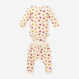 Outfit Bodysuit and leggings cream bears