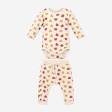 Outfit Bodysuit and leggings cream bears