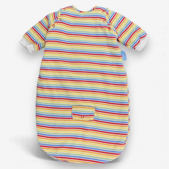 Sleeping bag rainbow stripe