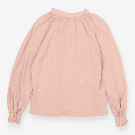 Pink Tie Neck Blouse Pink