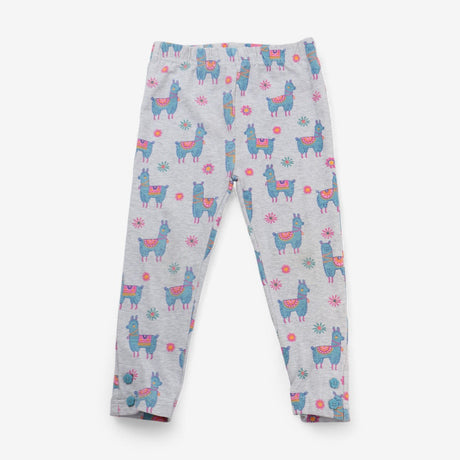 Leggings grey with Llamas