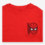 T-shirt long sleeved red spiderman