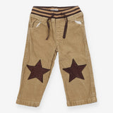 Cords brown stripe waist