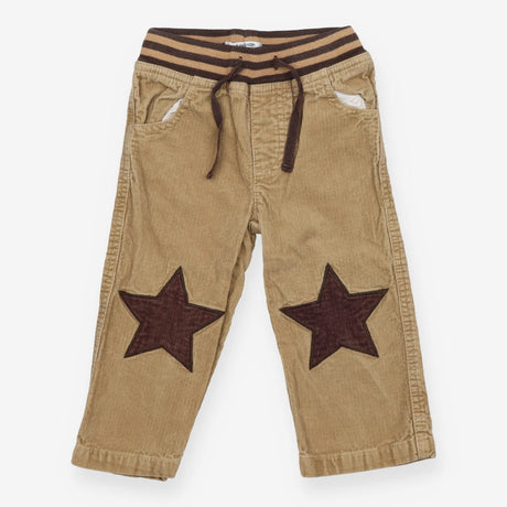 Cords brown stripe waist