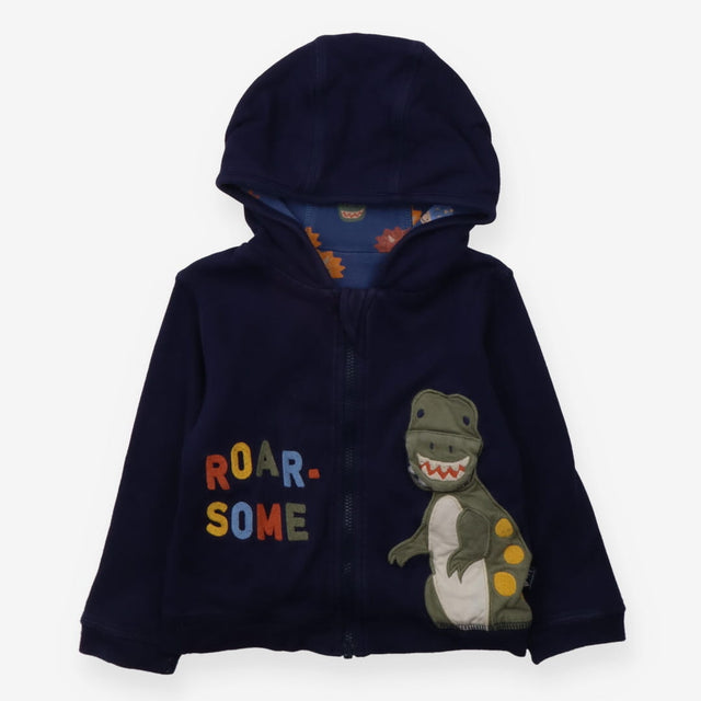 Navy Roar-some Reversible Hoodie