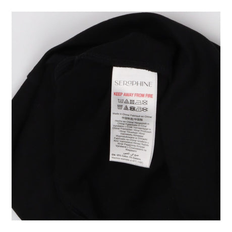 Black overbump maternity everyday work trousers