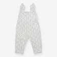 Dungarees with Hearts and Flowers
