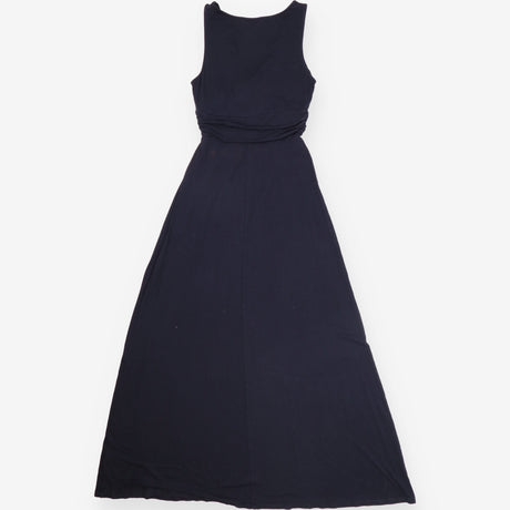 Black Knot Front V-Neck Sleeveless Jersey Maxi Dre