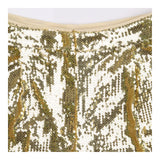 Trousers Gold Sequin Wide Leg Party