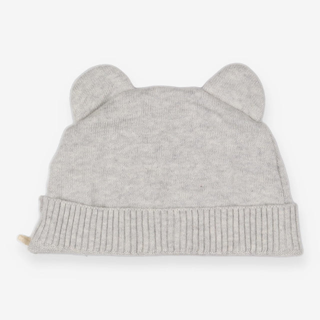 Hat grey bear with ears