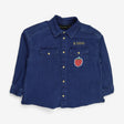 Denim Shirt Strawberry Pocket
