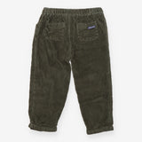 Trousers Cord Green Pull Ons
