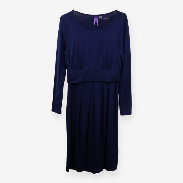 Seraphine Royal Blue Maternity Dress