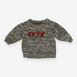Sweater green marl Cute