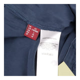 Shirt Dress Navy Cupro Long Sleeve Button Front Mi