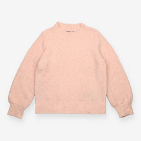 Jumper Pink Sequin Crew Neck Long Sleeve Knit