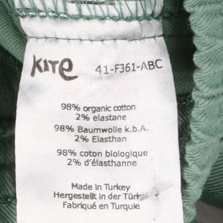 Shorts Woven Green Chino Style
