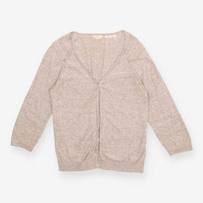 Rose Open Front Cardigan Oat