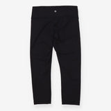High rise cropped leggings black