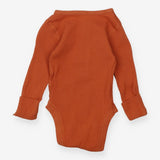 Bodysuit long sleeve orange