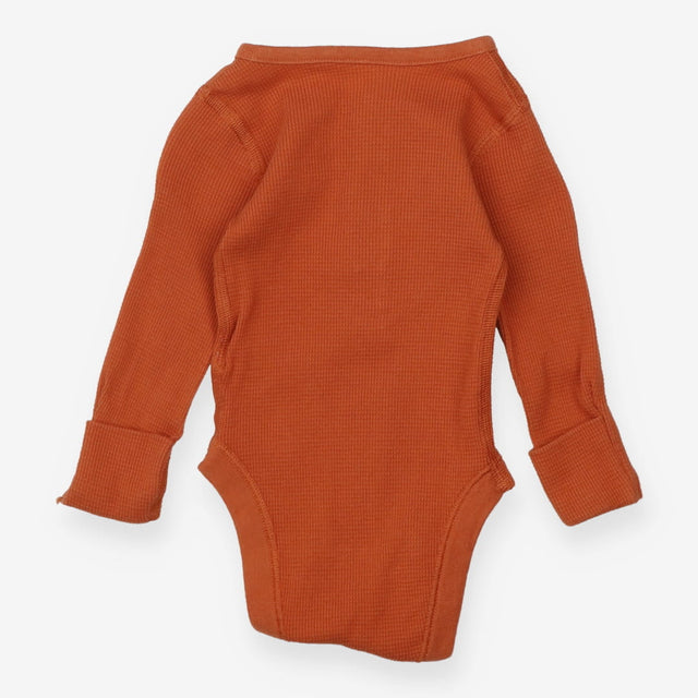Bodysuit long sleeve orange