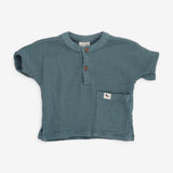 Shirt Sea Gauze Blue 