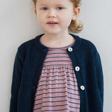 Woodrose stripe blouse