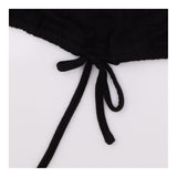 Black 2-Piece Over Bump Maternity Lounge Set