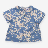 Blue Floral Tunic
