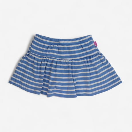 Skort Light Blue Striped