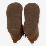Boots brown lace up nubuck