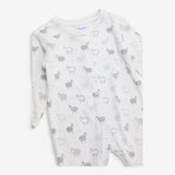 Sleepsuit white with grey sheep