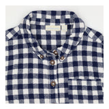 Shirt Flannel Blue Check