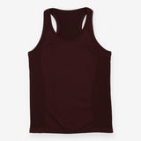 Athlete Seamless Gym Vest Sable Brown
