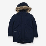 Navy Parka Coat