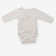 Bodysuit Wrap White with Grey Stars ''Mon Ange''