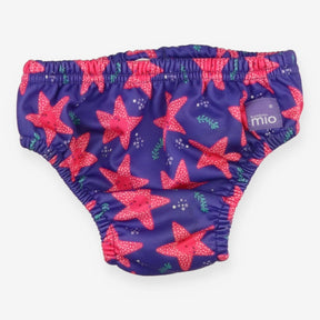 Swim nappy purple pink star fish MIO