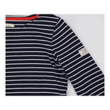 Top Harbour Long Sleeve Stripe Joules Navy White