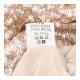Champagne Gold Sequin Long Sleeve Part