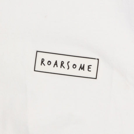 White roarsome t-shirt 