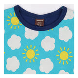 Sun and cloud dress