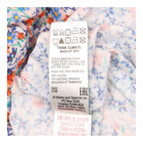 Ditsy Floral Midi Dress Short Sleeve Round Neck Mu