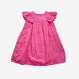 Pink Frill Sleeve Woven Dress