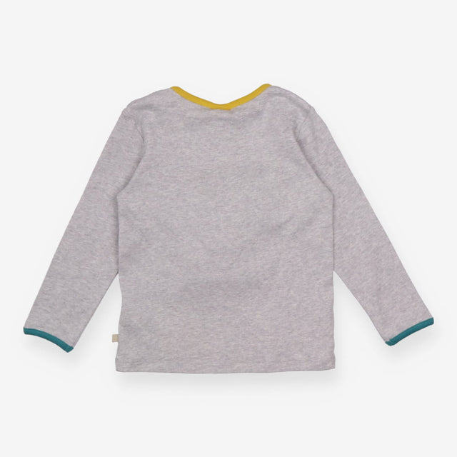 T-Shirt Long Sleeve Grey with 4 Interchangeable 