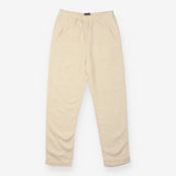 Trousers Ivory Pure Linen Relaxed Straight Leg